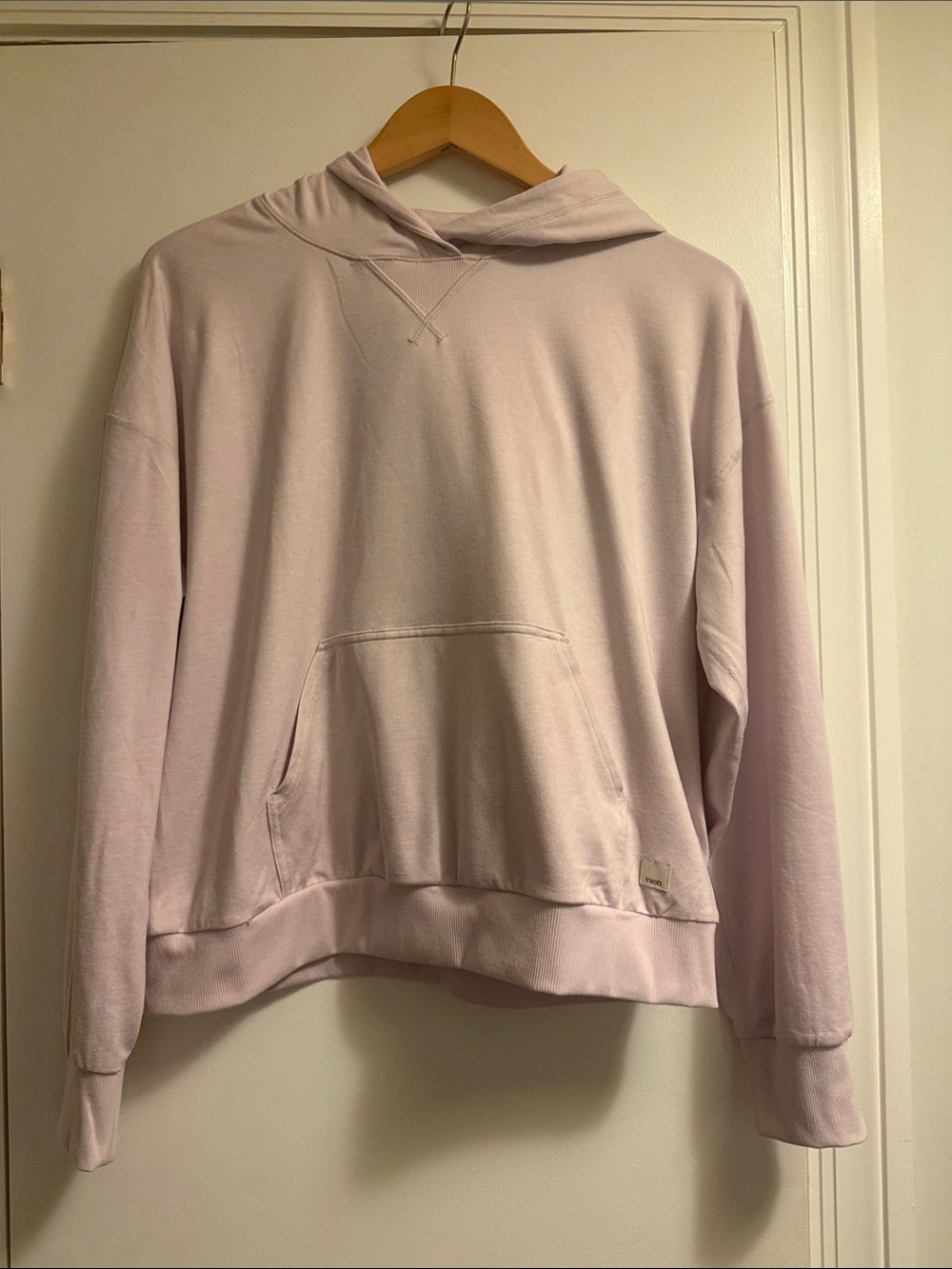 Vuori Pullover Light Pink Relaxed Hoodie Sweatshirt